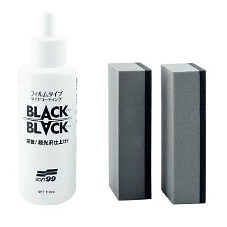 Очиститель (чернитель) шин Black Hard Coat for Tire 110мл SOFT99