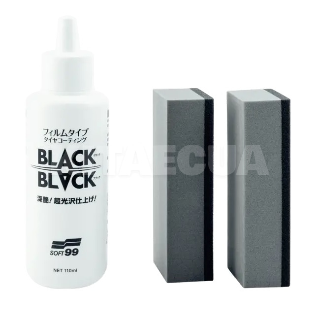 Очиститель (чернитель) шин Black Hard Coat for Tire 110мл SOFT99 (02082)