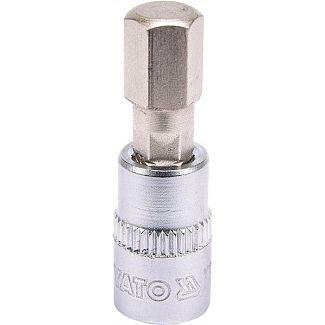 Головка торцевая с насадкой 8 мм 1/4“ 37 мм YATO