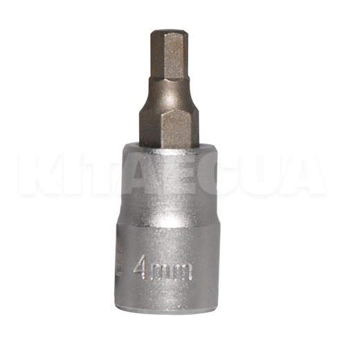 Головка торцевая с 6-гранной насадкой 4 мм 1/4" 32 мм FORCE (FOR 3243204)