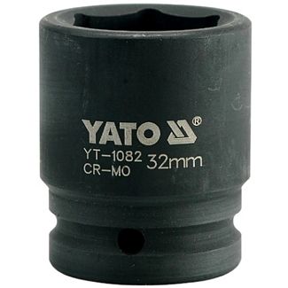 Головка торцевая ударная 6-гранная 32 мм 3/4" 56 мм YATO
