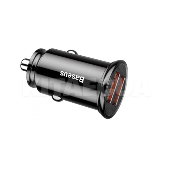 Автомобильное зарядное устройство 12/24 В Circular Plastic черный BASEUS (CCALL-YD01)