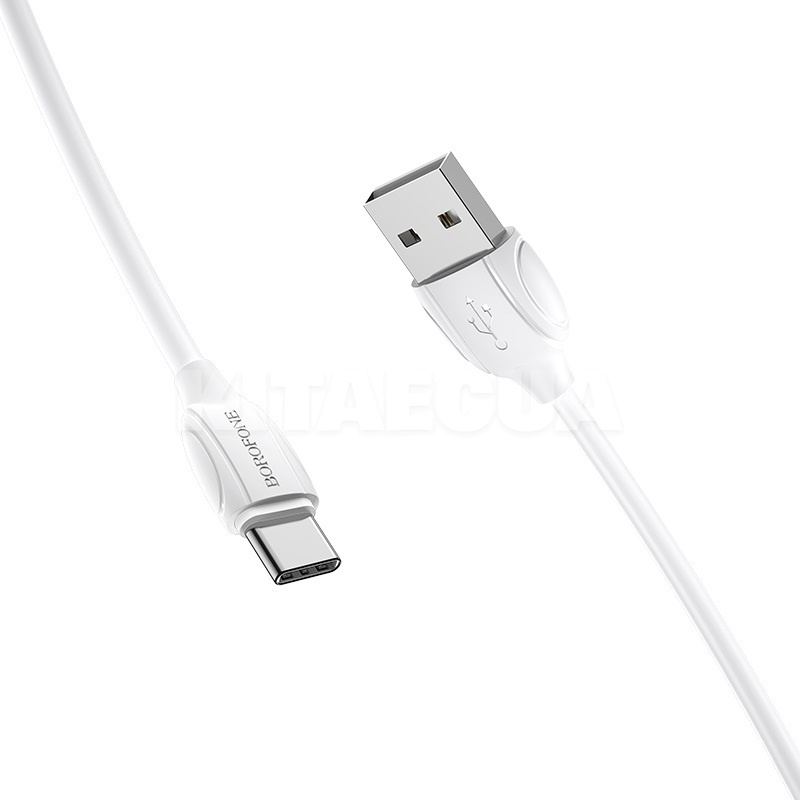 Кабель USB Type-C 1.3A BX19 1м білий BOROFONE (BX19CW)