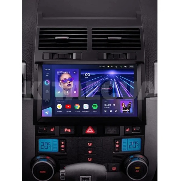 Штатная магнитола CC3L 4+64 Gb 9" Volkswagen Touareg GP 2002-2010 (F1) Teyes (52182) - 3