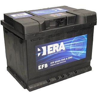 Акумулятор автомобільний 60Ач 640А "+" праворуч ERA