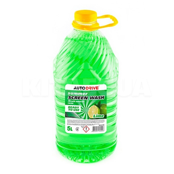 Омыватель летний 5л "лайм" Summer Screen Wash Lime Auto Drive (AD0135)