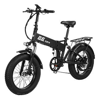 Электровелосипед EB16 45 км 500 Вт черный 2E