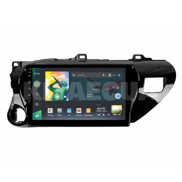 Штатная магнитола X10464 4+64 Gb 10 Toyota Hilux Pick Up AN120 2015-2020 SIGMA4car (34262)