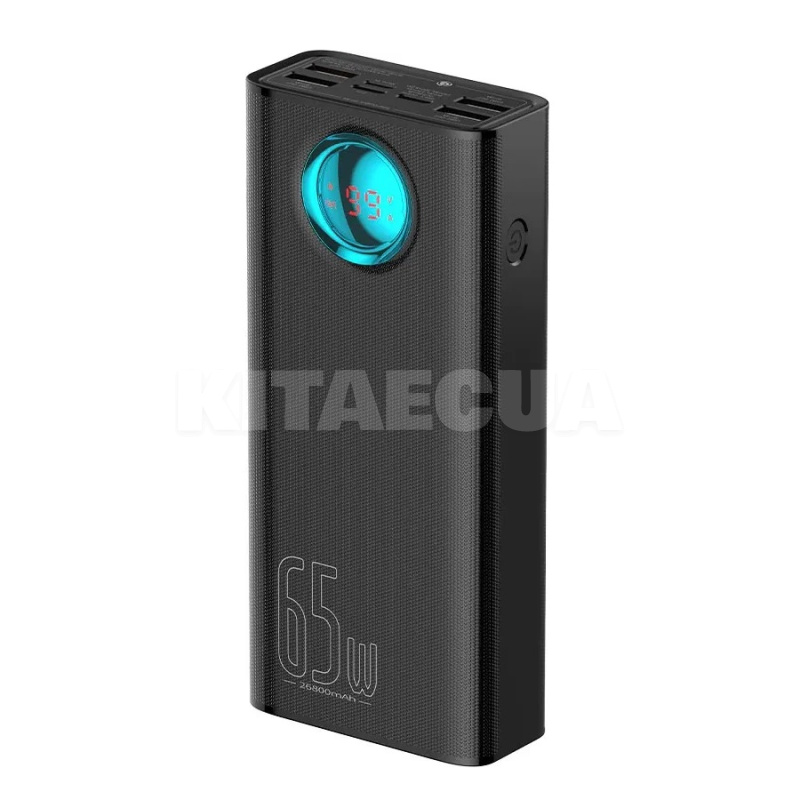 Повербанк Amblight Digital Display 26800mAh 65W білий BASEUS (P10022402113-00) - 2