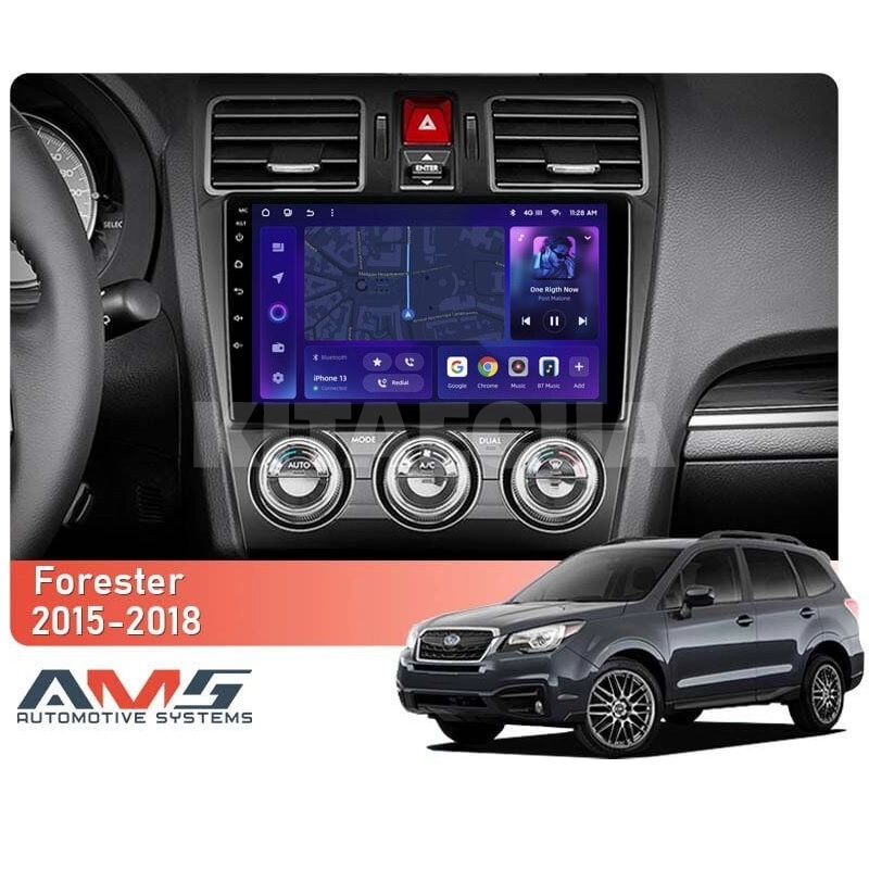 Штатна магнітола MOSS M3 4+32 ГБ 9" Subaru Forester SJ 2015-2018 AMS (50662) - 2