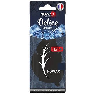 Ароматизатор "чорний лід" Delice Black Ice NOWAX