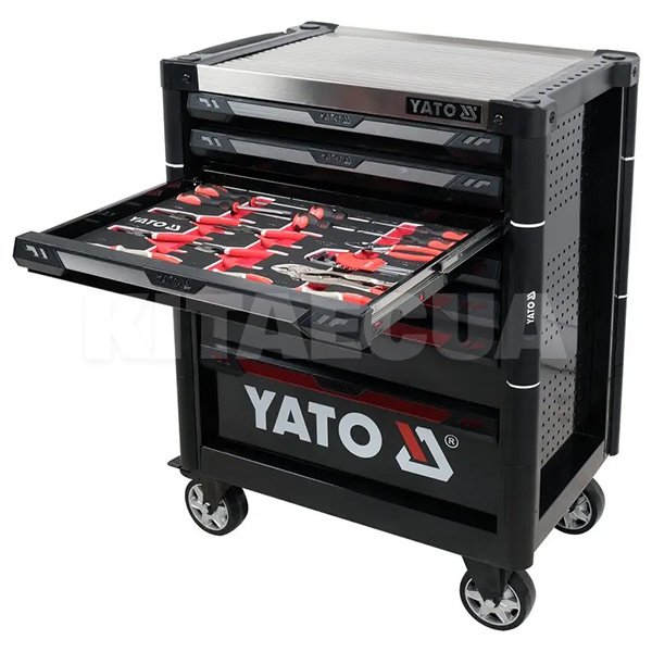 Візок з інструментами 977х725х480 мм (7 секцій) YATO (YT-55308) - 2
