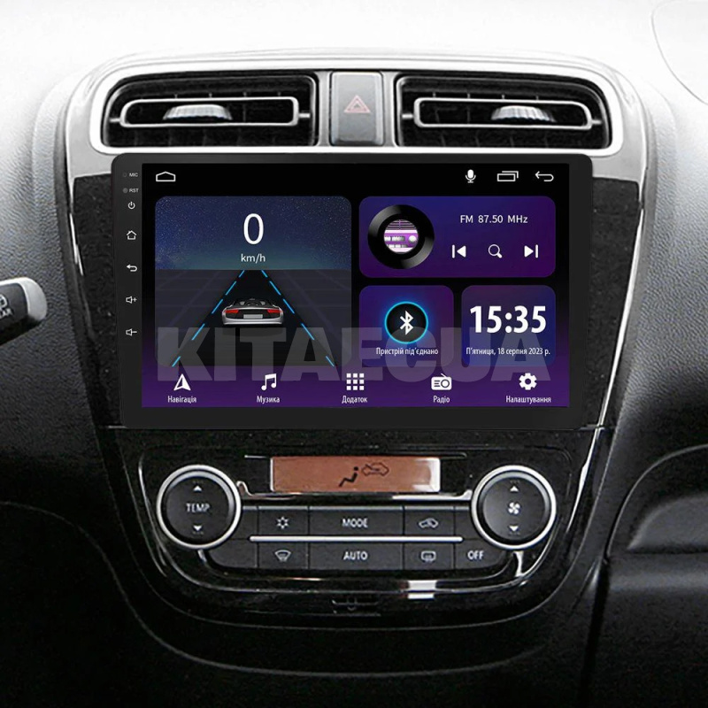 Штатна магнітола E9232 2+32 Gb 9" Mitsubishi Mirage 6 2012-2018 SIGMA4car (42041) - 3