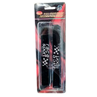 Наклейки на бампер KBS-16 "RACE SPORT BLACK" 2шт. KING COMPANY