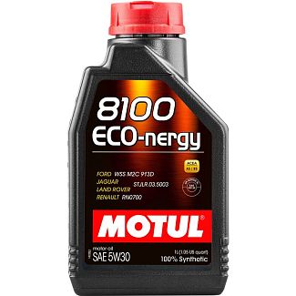 Масло моторне синтетичне 1л 5W30 8100 Eco-nergy MOTUL