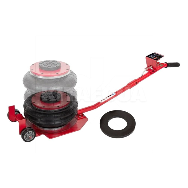 Домкрат пневматический подкатной до 3т (150-400мм) Дорожня карта (DK-01-A0301) - 2