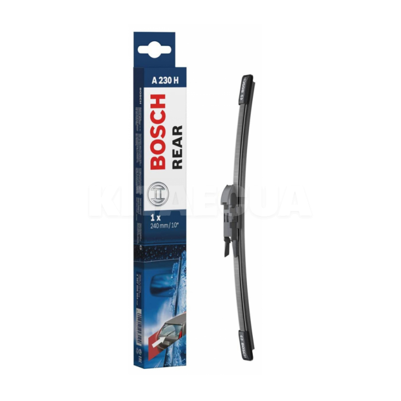 Щітка склоочисника заднього скла 240мм безкаркасна Bosch (3 397 006 864)