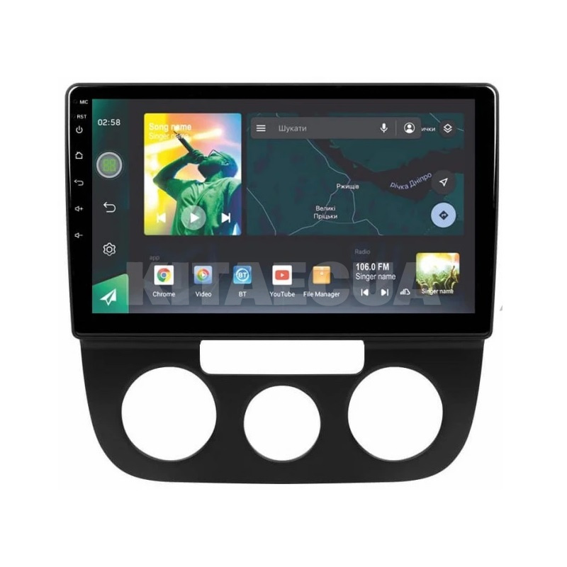 Штатна магнітола X10232 2+32 Gb 10" Volkswagen Jetta 5 2005-2010 (F1) SIGMA4car (34231) - 2