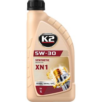 Масло моторное синтетическое SN XN1 5W-30 1л K2