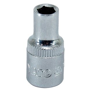 Головка торцевая 6-гранная 5 мм 1/4" 25 мм YATO
