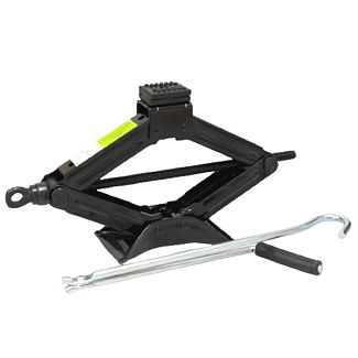 Домкрат механічний ромбоподібний до 1т (110мм-330мм) з гумовою накладкою STEEL POWER