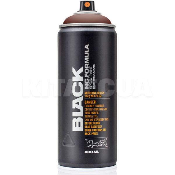 Фарба декоративна нітро-комбі 400мл 1080 темно-бордова матова Black MONTANA (263514-MONTANA)