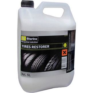 Очищувач (чорнильник) шин 5л Tires Restorer STARLINE