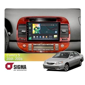 Штатна магнітола X9232 2+32 Gb 9" Toyota Camry 5 XV 30 2001-2006 (B) SIGMA4car
