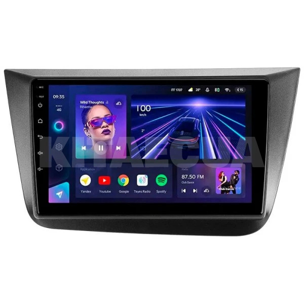 Штатна магнітола CC3 4+32 Gb 9" Seat Altea 5P (Left hand drive) 2004-2015 Teyes (46855)