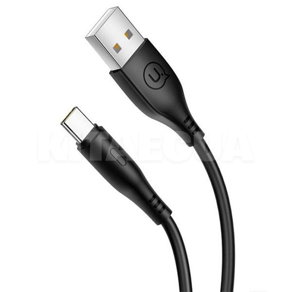 Кабель USB Type-C 2А U18 1м чорний USAMS (SJ267USB01)