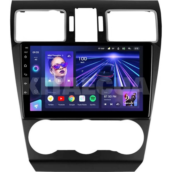 Штатна магнітола CC3 4+32 Gb 9" Subaru Forester SJ 2015-2018 Teyes (46871)
