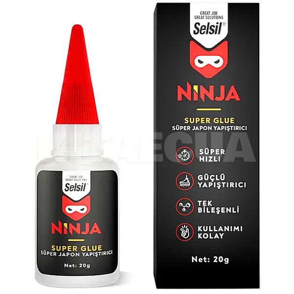 Супер-клей Ninja 20г SELSIL (36684-4710)