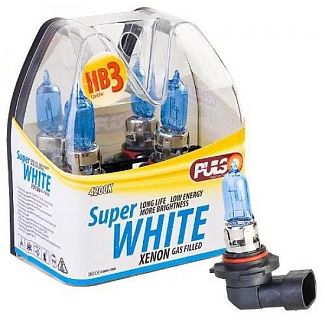 Галогенная лампа HB3 65W 12V super white комплект PULSO