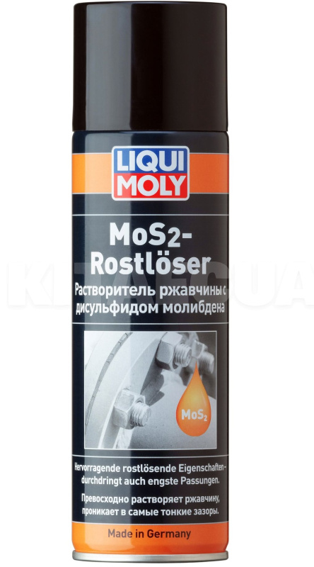 Преобразователь ржавчины MoS2 Rostloser 300мл LIQUI MOLY (1986)