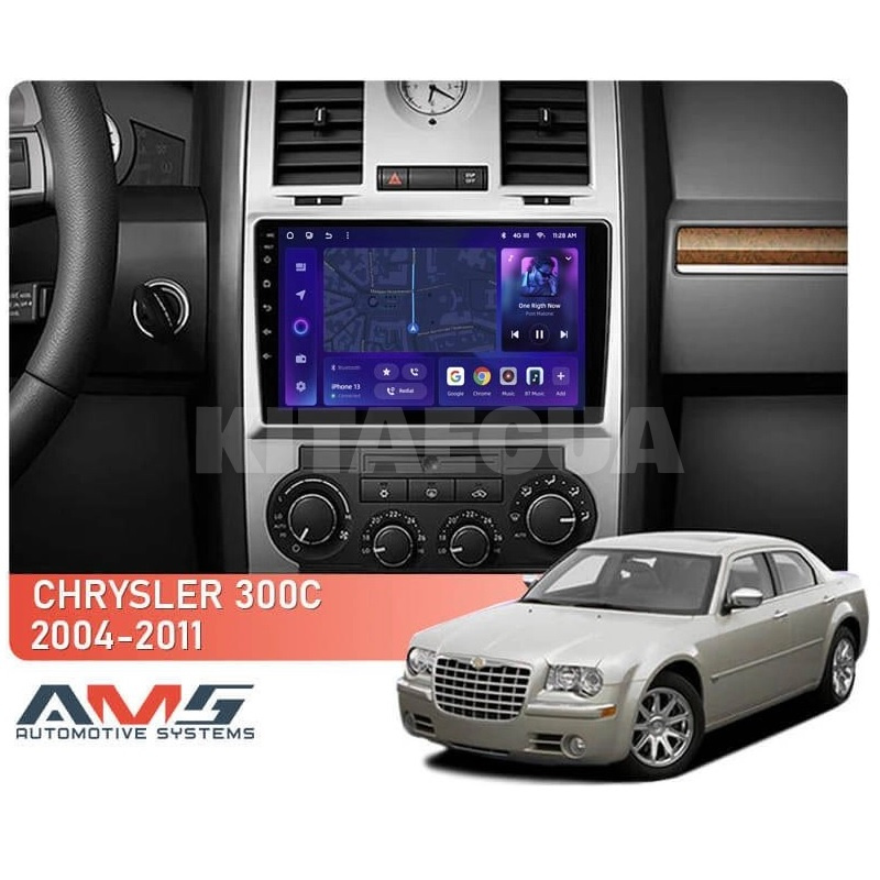 Штатна магнітола MOSS M3 4+32 ГБ 9" Chrysler 300C 1 2004-2011 AMS (49833) - 2