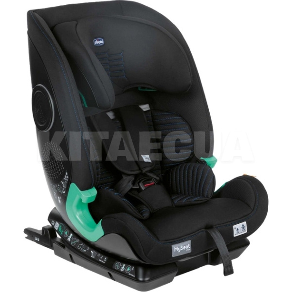 Автокресло детское My Seat i-Size Air 0-36 кг черное Chicco (79873.72)