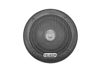 Динамики коаксиальные 1-но полосные круглые 5.25" (13 см) черный 120ВтGray (2 шт) Celsior