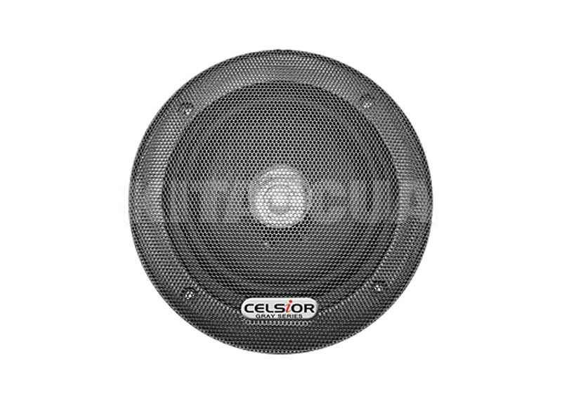 Динамики коаксиальные 1-но полосные круглые 5.25" (13 см) черный 120ВтGray (2 шт) Celsior (CS-13)