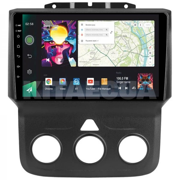 Штатная магнитола PRO 9464 4+64 Gb 9" Dodge Ram 4 IV DS 2013-2019 SIGMA4car (43506)