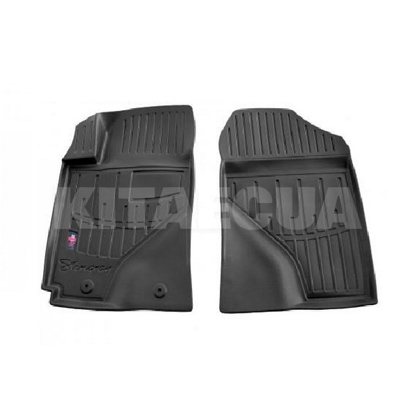 Резиновые коврики передние Toyota Verso ZZE (2004–2009) OP клипсы Stingray (5022172)