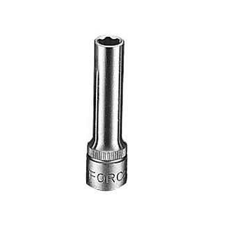 Головка торцевая 6-гранная модифицированная удлиненная 8 мм 3/8" 63 мм FORCE
