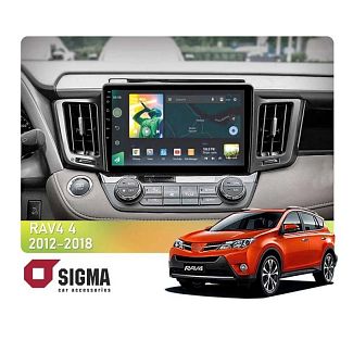 Штатная магнитола X10464 4+64 Gb 10 Toyota RAV4 2012-2018 (B) SIGMA4car