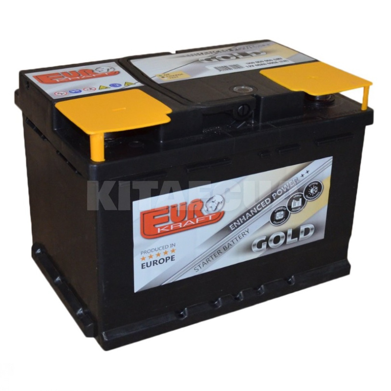 Аккумулятор автомобильный 60ч 600А "+" справа EUROKRAFT (560 83 04)