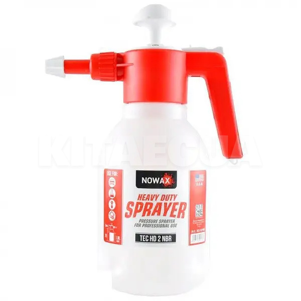 Помповый распылитель 2л металл Heavy duty sprayer TEC HD 2 NBR NOWAX (NX02180)