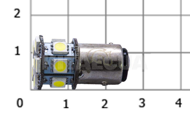Светодиодная лампа 12V двухконтактная Cyclone (S25-002) - 3