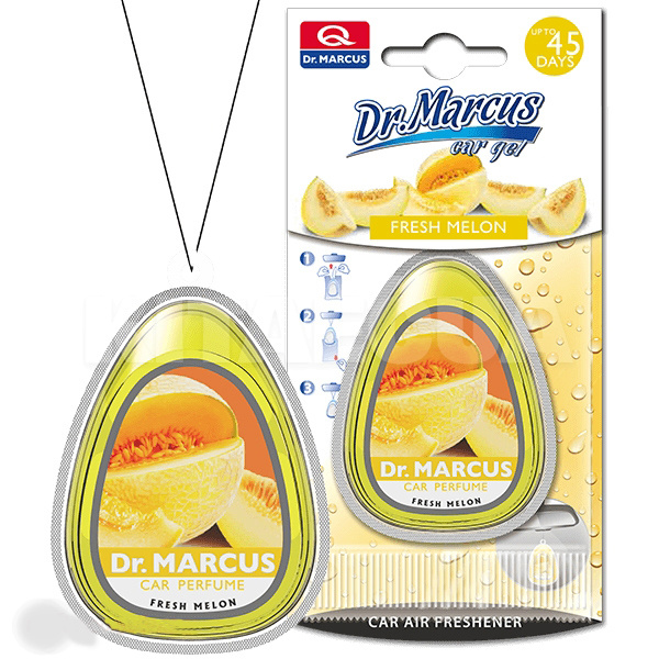 Ароматизатор "свежая дыня" 10мл на зеркало Car Gel Fresh Melon Dr.MARCUS (CG-Fresh-Melon)