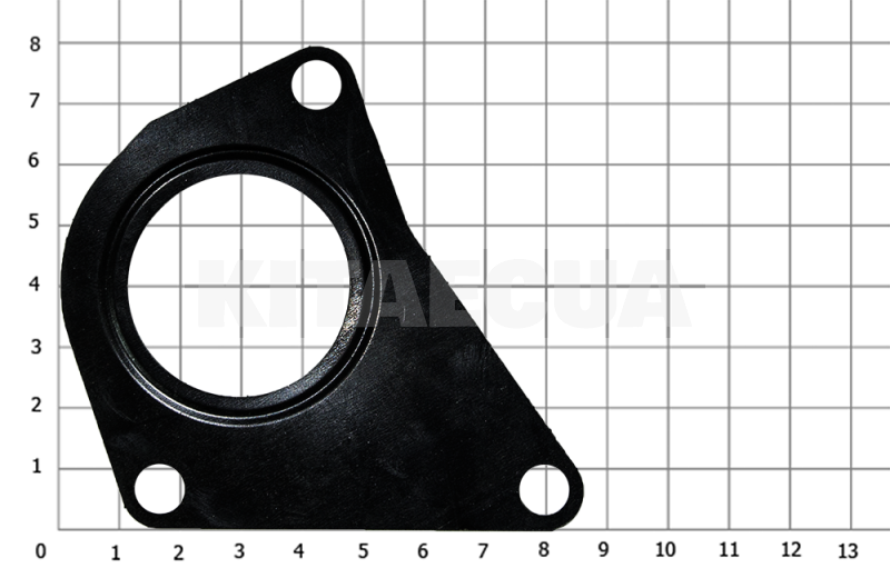 Прокладка термостата на ZAZ FORZA (473H-1306056) - 2