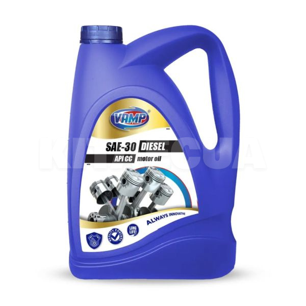 Масло моторное минеральное 5л sae 30 м-10г2к diesel ВАМП (8919-ВАМП)