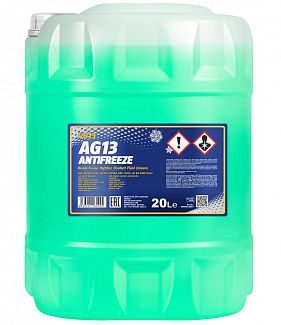 Антифриз зеленый 20л AG13 -40°C Mannol