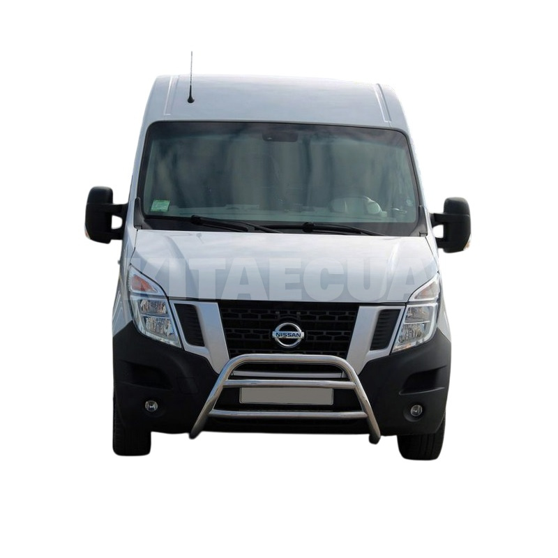 Кенгурятник WT018 Opel Movano 2010-2021 нержавеющая сталь CAN (dd15008) - 3